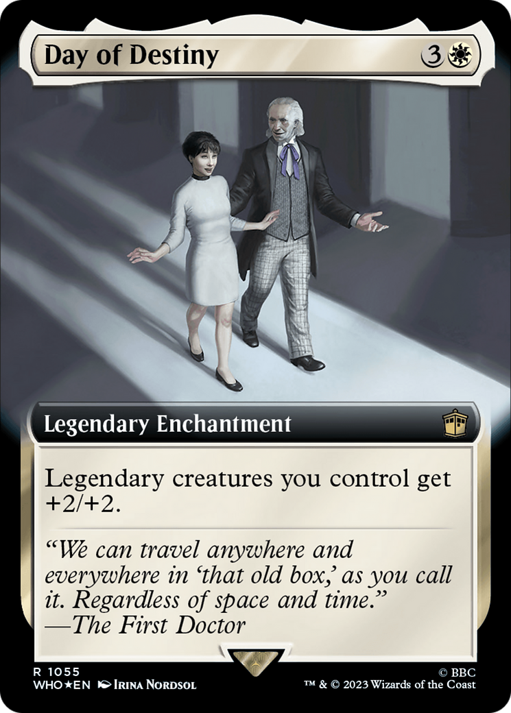 Day of Destiny (Extended Art) (Surge Foil) [Doctor Who] | Jomio and Rueliete's Cards and Comics
