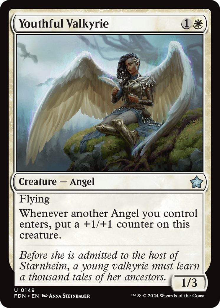 Youthful Valkyrie [Foundations] | Jomio and Rueliete's Cards and Comics