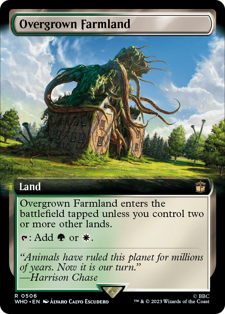 Overgrown Farmland (Extended Art) [Doctor Who] | Jomio and Rueliete's Cards and Comics
