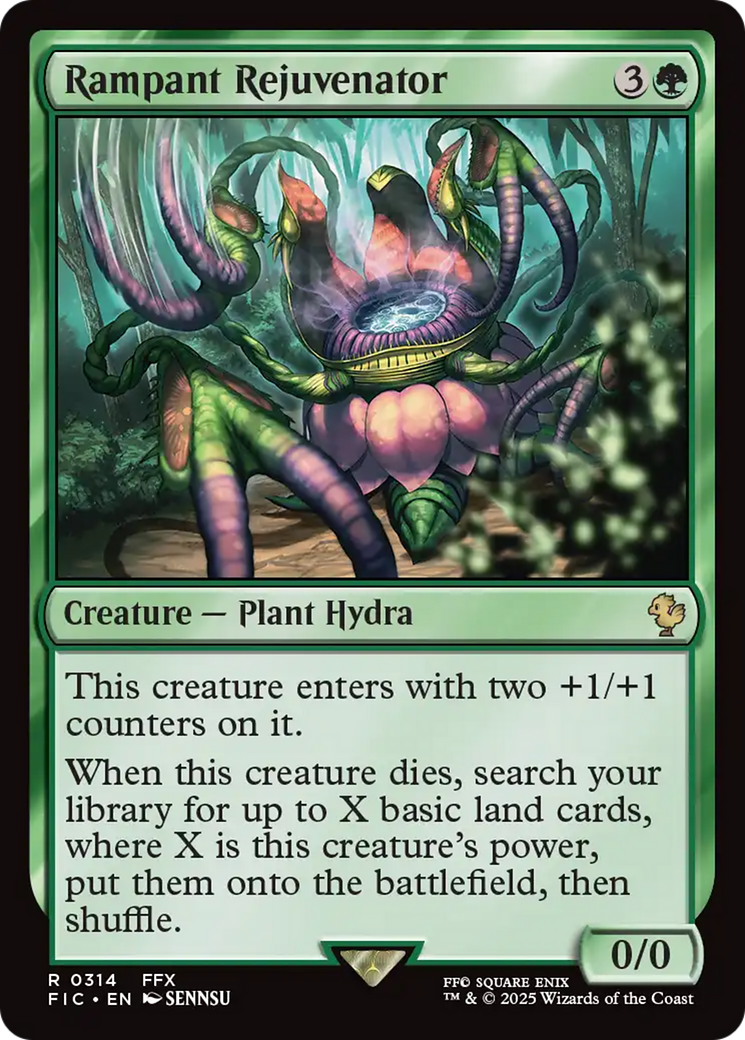 Rampant Rejuvenator [FINAL FANTASY Commander] | Jomio and Rueliete's Cards and Comics