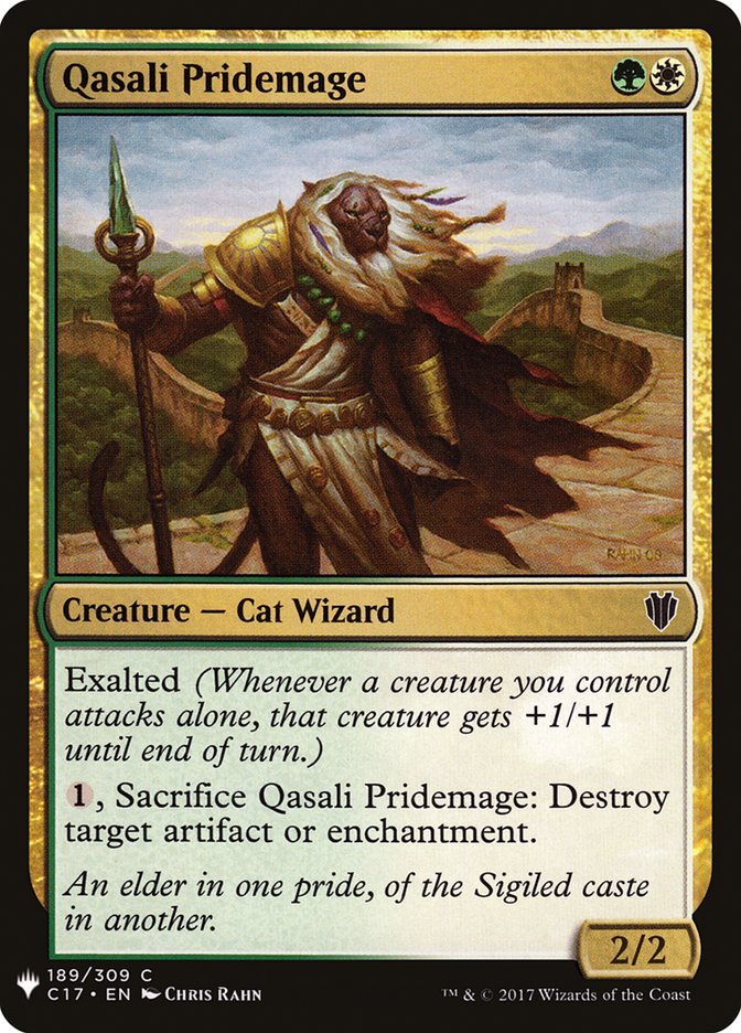Qasali Pridemage [Mystery Booster] | Jomio and Rueliete's Cards and Comics