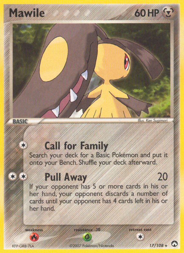 Mawile (17/108) [EX: Power Keepers] | Jomio and Rueliete's Cards and Comics