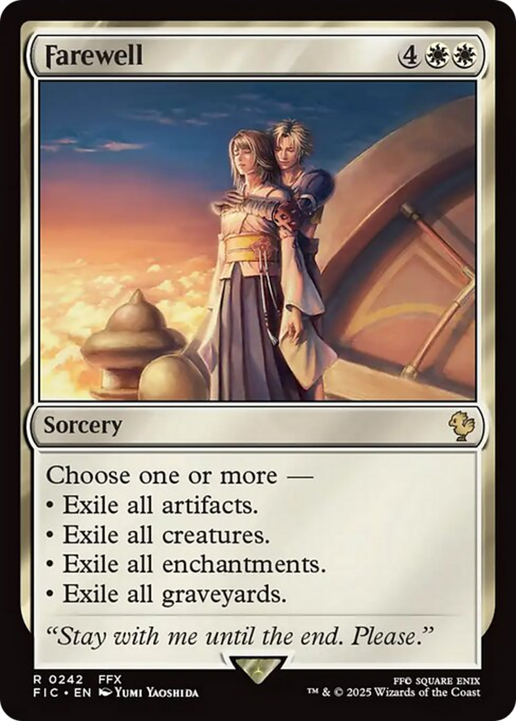 Farewell [FINAL FANTASY Commander] | Jomio and Rueliete's Cards and Comics