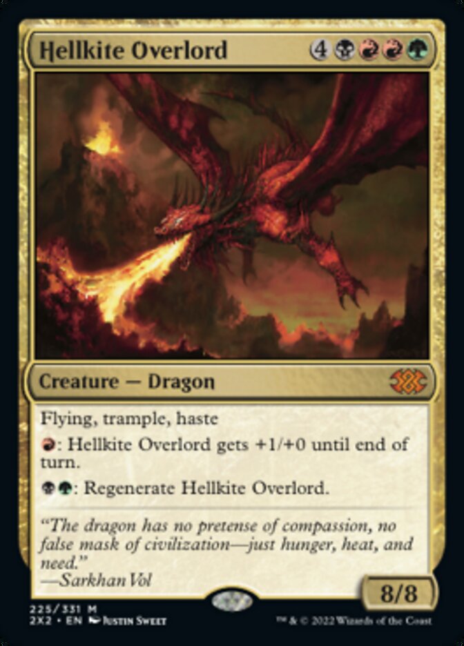 Hellkite Overlord [Double Masters 2022] | Jomio and Rueliete's Cards and Comics