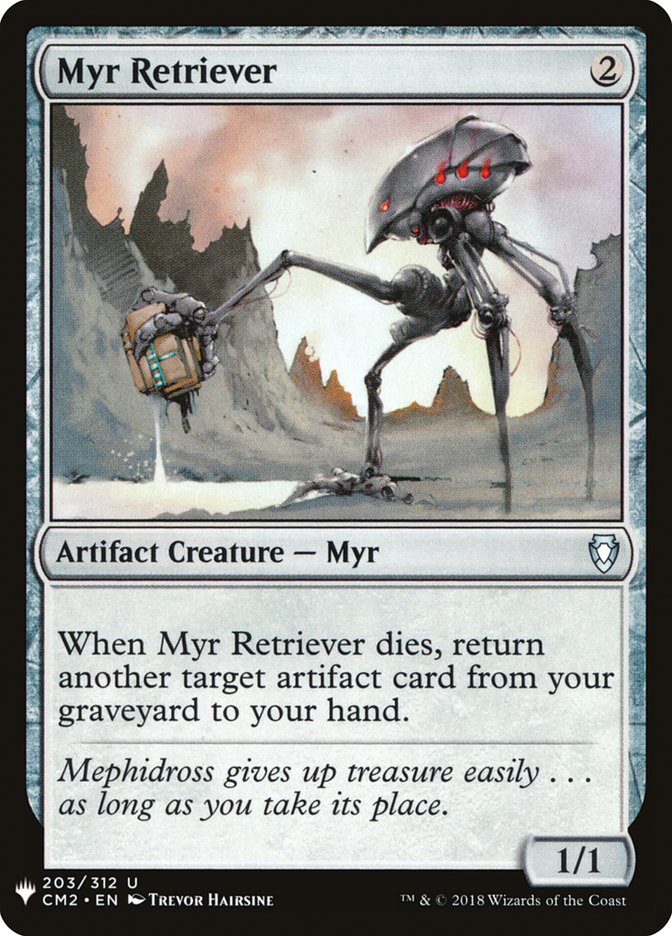 Myr Retriever [Mystery Booster] | Jomio and Rueliete's Cards and Comics