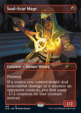 Soul-Scar Mage (Borderless) [Secret Lair Drop Series] | Jomio and Rueliete's Cards and Comics