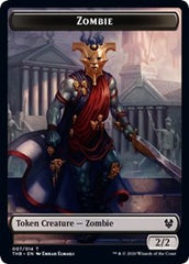 Zombie // Satyr Double-Sided Token [Theros Beyond Death Tokens] | Jomio and Rueliete's Cards and Comics