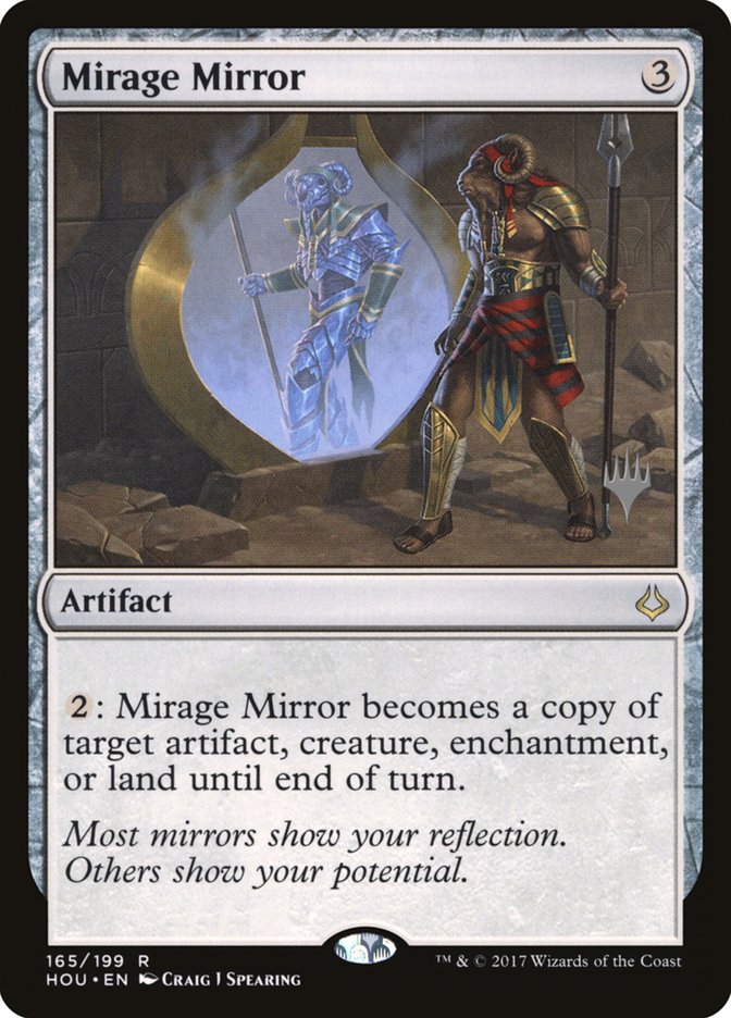 Mirage Mirror (Promo Pack) [Hour of Devastation Promos] | Jomio and Rueliete's Cards and Comics