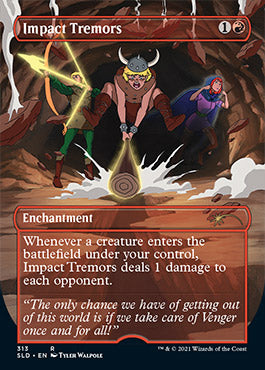 Impact Tremors (Borderless) [Secret Lair Drop Series] | Jomio and Rueliete's Cards and Comics