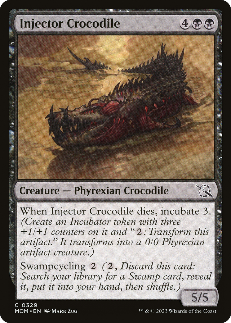 Injector Crocodile [March of the Machine] | Jomio and Rueliete's Cards and Comics