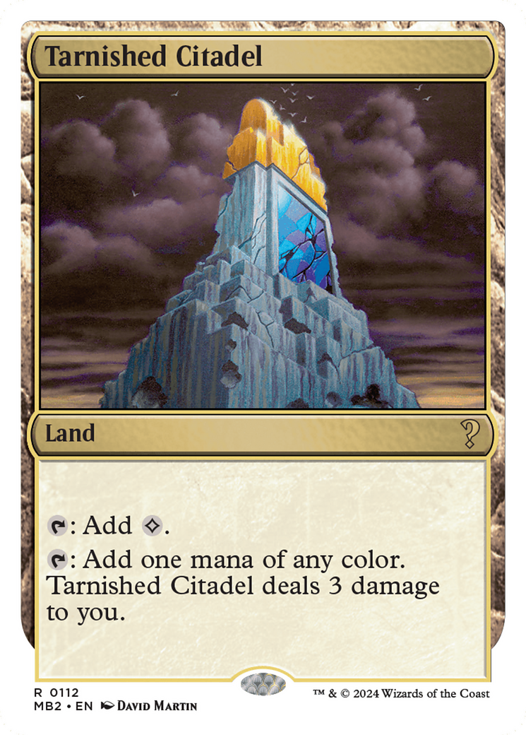 Tarnished Citadel (White Border) [Mystery Booster 2] | Jomio and Rueliete's Cards and Comics