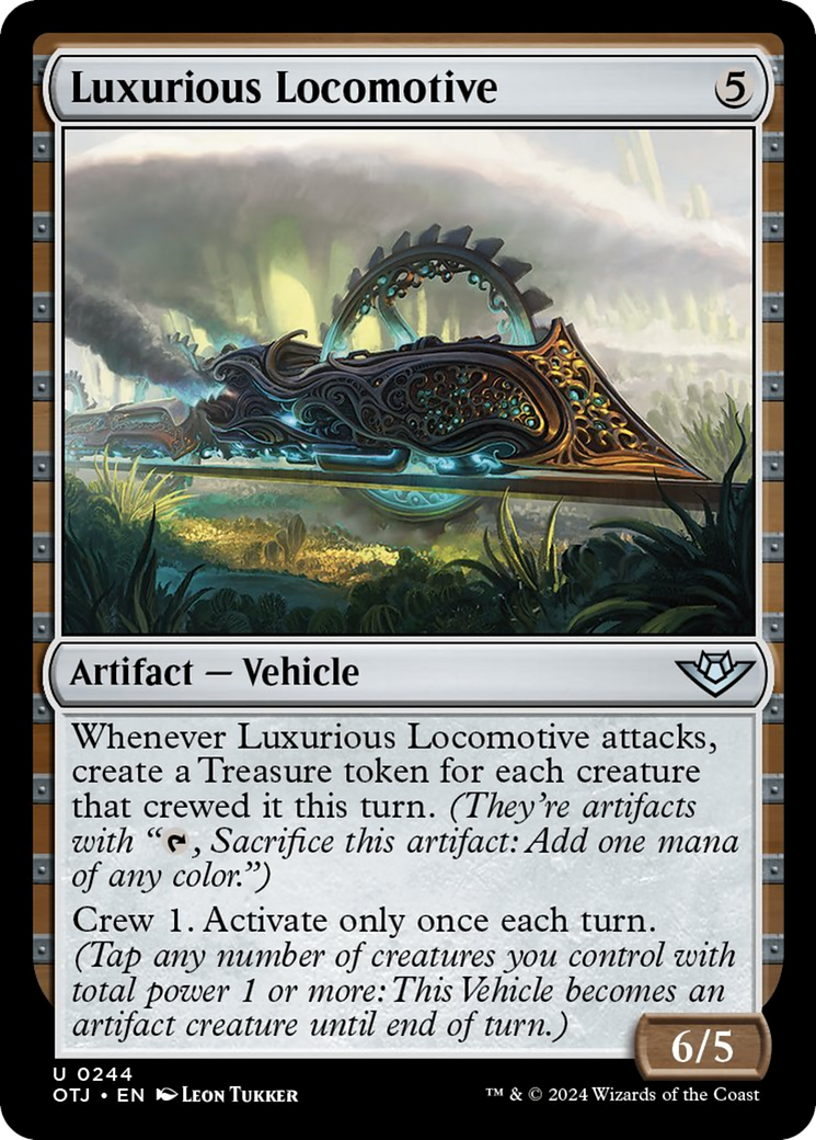 Luxurious Locomotive [Outlaws of Thunder Junction] | Jomio and Rueliete's Cards and Comics