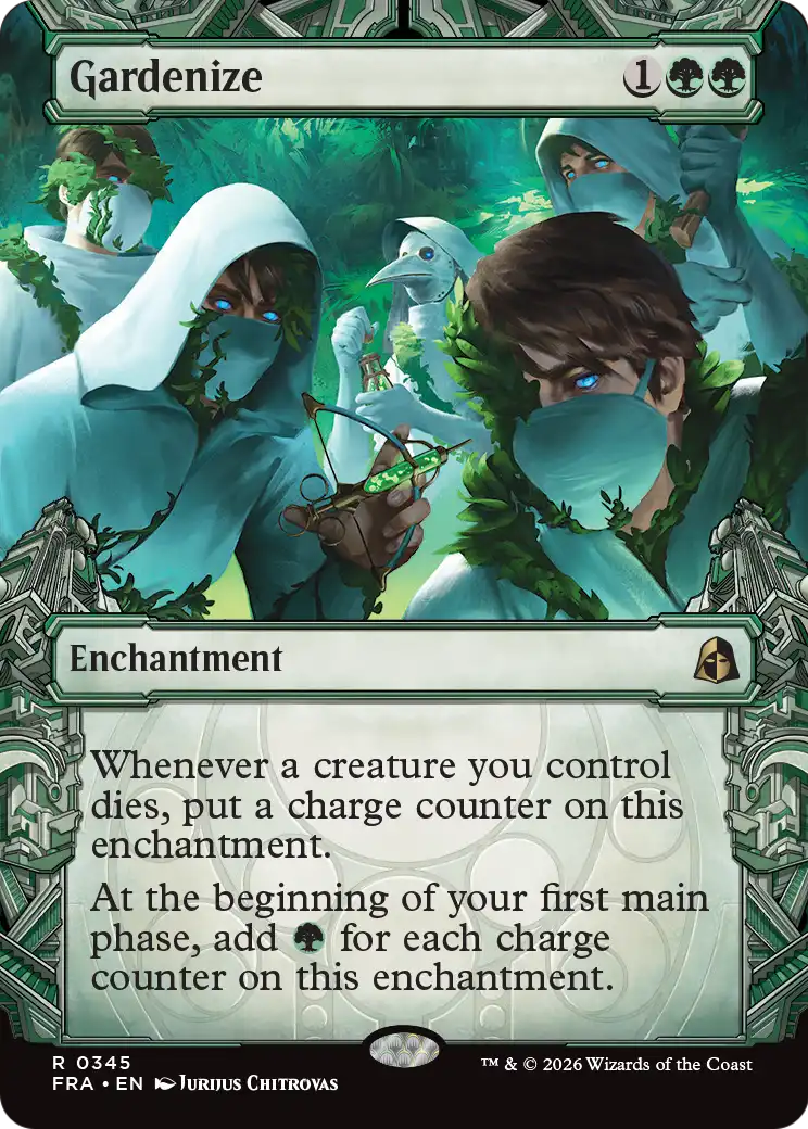 Gardenize (Showcase) (0345) [Reality Fracture] | Jomio and Rueliete's Cards and Comics