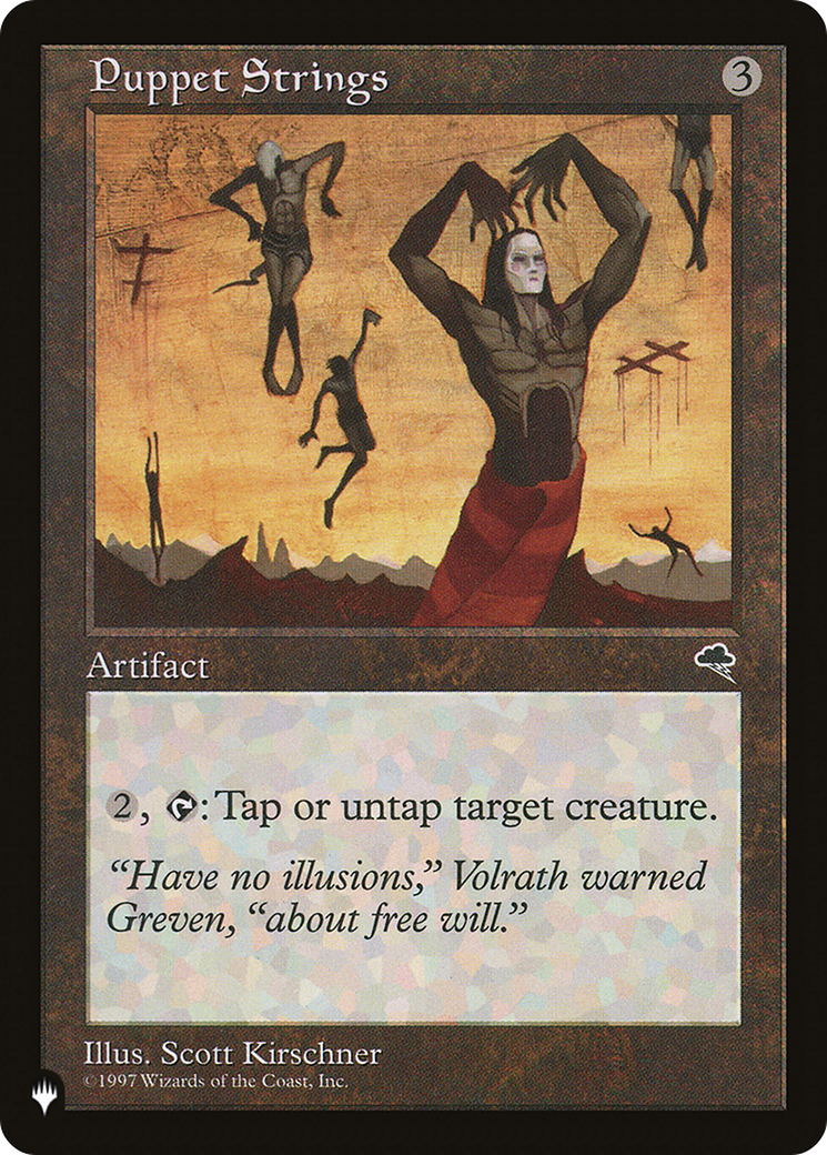 Puppet Strings [The List] | Jomio and Rueliete's Cards and Comics