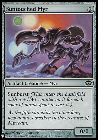 Suntouched Myr [The List] | Jomio and Rueliete's Cards and Comics