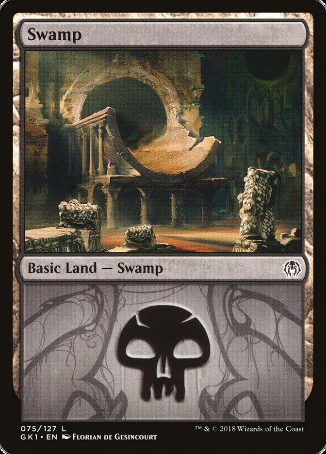 Swamp (75) [Guilds of Ravnica Guild Kit] | Jomio and Rueliete's Cards and Comics