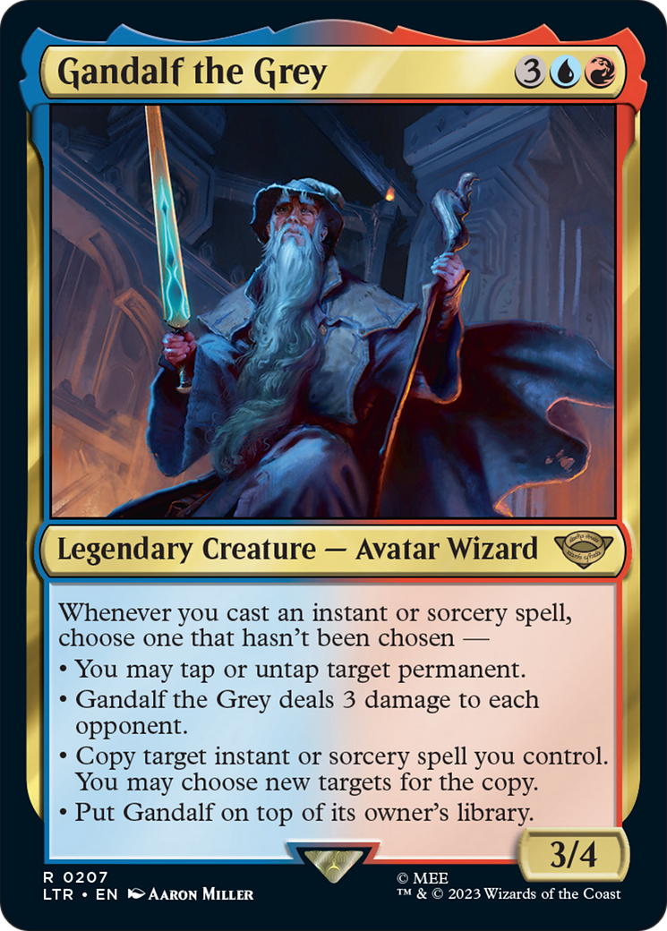 Gandalf the Grey [The Lord of the Rings: Tales of Middle-Earth] | Jomio and Rueliete's Cards and Comics