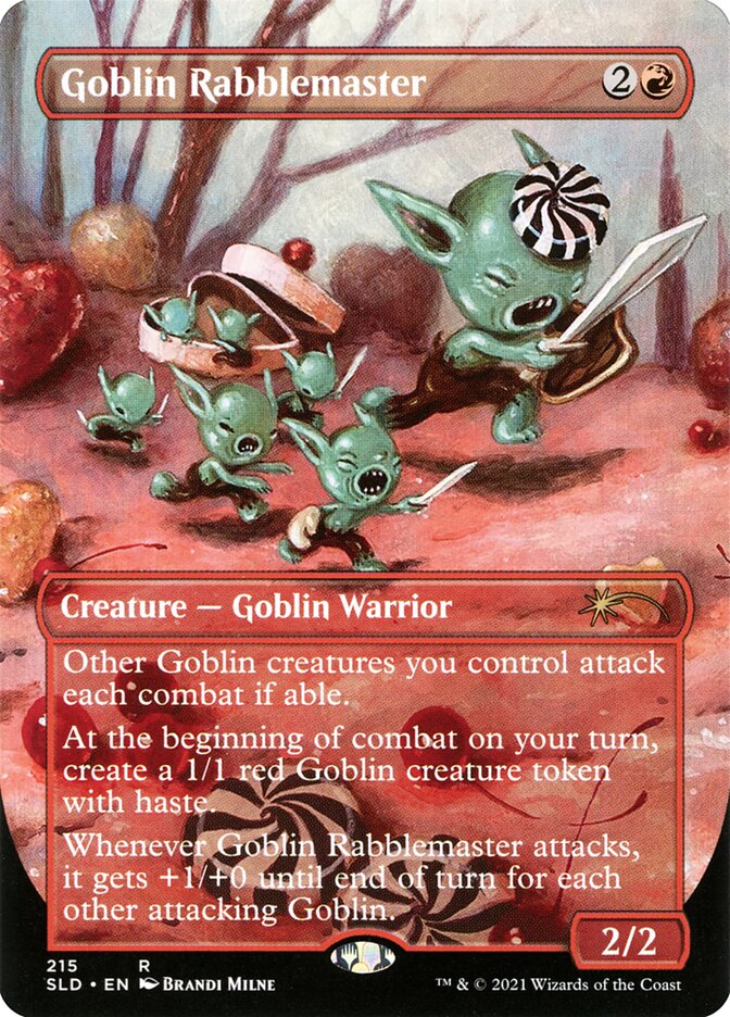 Goblin Rabblemaster [Secret Lair Drop Series] | Jomio and Rueliete's Cards and Comics
