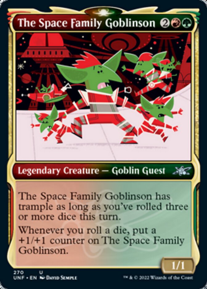 The Space Family Goblinson (Showcase) [Unfinity] | Jomio and Rueliete's Cards and Comics