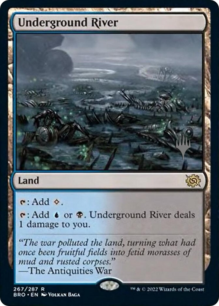 Underground River (Promo Pack) [The Brothers' War Promos] | Jomio and Rueliete's Cards and Comics