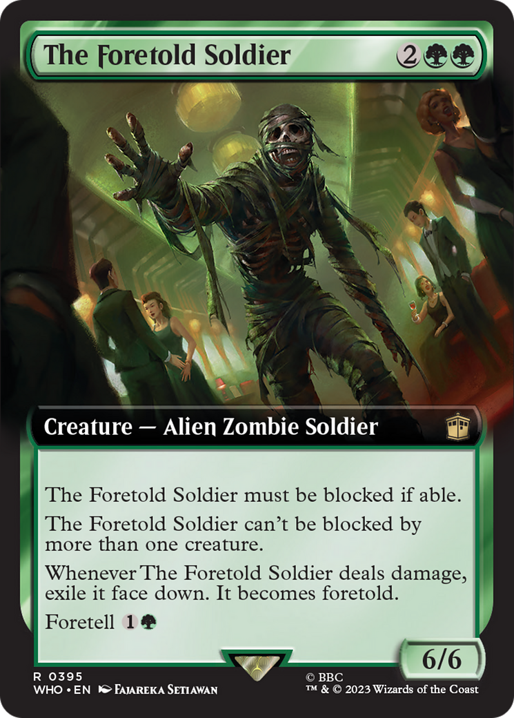 The Foretold Soldier (Extended Art) [Doctor Who] | Jomio and Rueliete's Cards and Comics