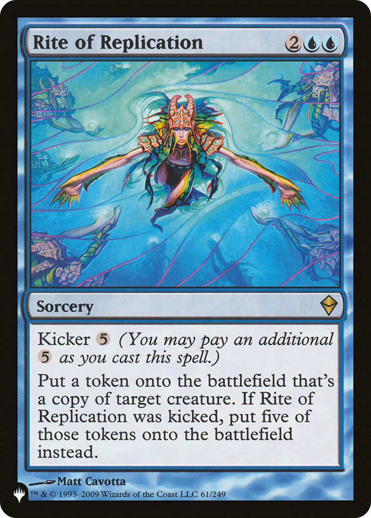 Rite of Replication [The List] | Jomio and Rueliete's Cards and Comics