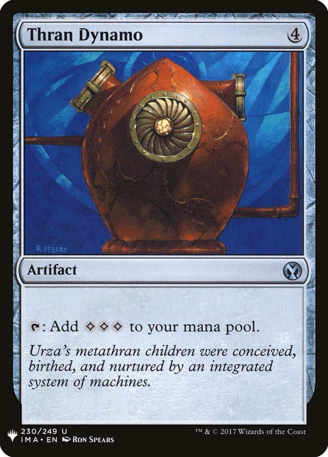 Thran Dynamo [Mystery Booster] | Jomio and Rueliete's Cards and Comics