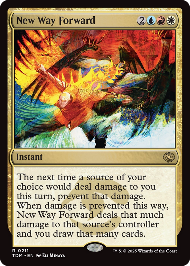 New Way Forward [Tarkir: Dragonstorm] | Jomio and Rueliete's Cards and Comics