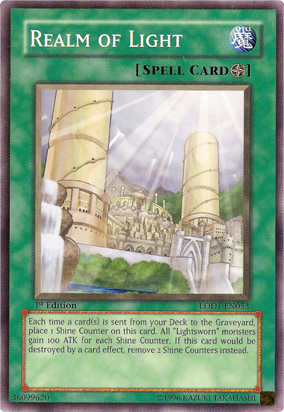 Realm of Light [LODT-EN053] Common | Jomio and Rueliete's Cards and Comics