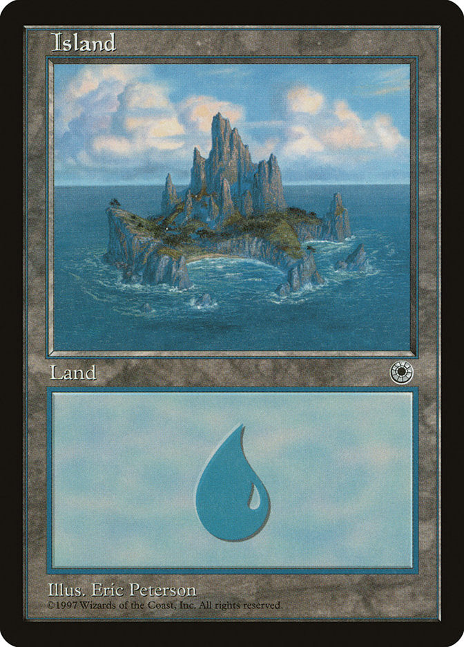 Island (Circular Bay in Center / No Waterfall) [Portal] | Jomio and Rueliete's Cards and Comics