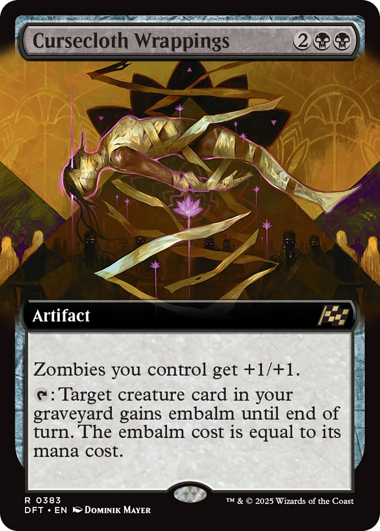 Cursecloth Wrappings (Extended Art) [Aetherdrift] | Jomio and Rueliete's Cards and Comics