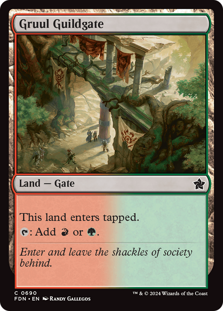 Gruul Guildgate [Foundations] | Jomio and Rueliete's Cards and Comics