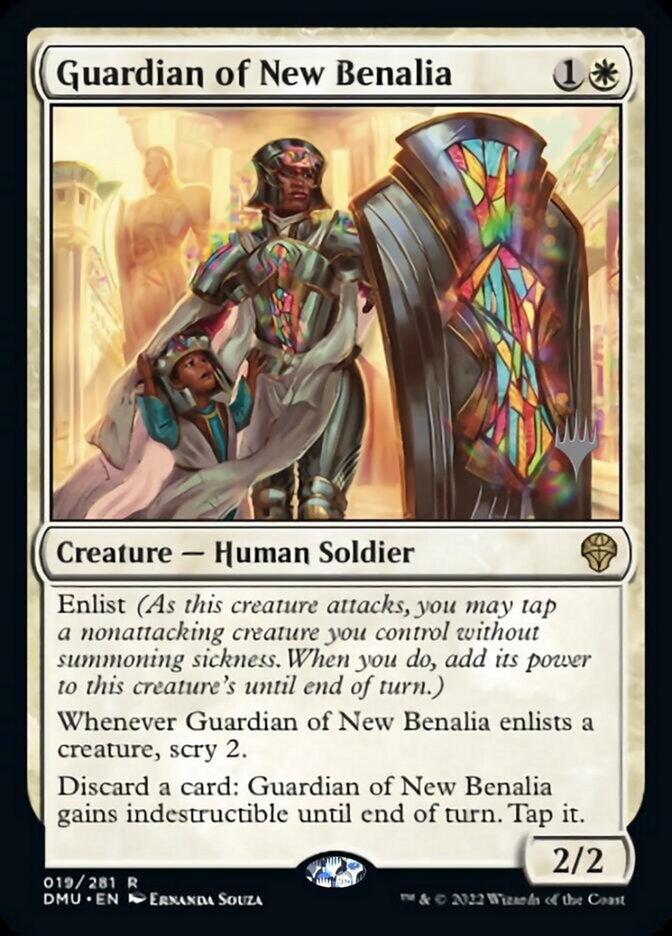 Guardian of New Benalia (Promo Pack) [Dominaria United Promos] | Jomio and Rueliete's Cards and Comics