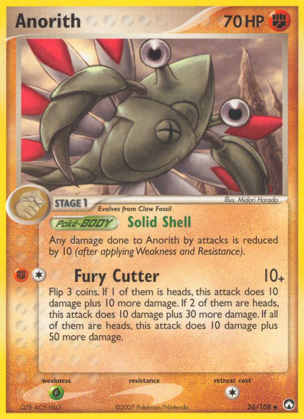 Anorith (26/108) [EX: Power Keepers] | Jomio and Rueliete's Cards and Comics