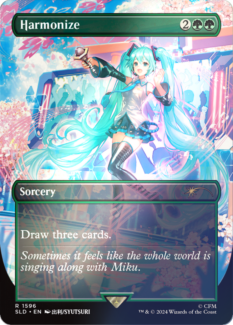 Harmonize (Rainbow Foil) [Secret Lair Drop Series] | Jomio and Rueliete's Cards and Comics