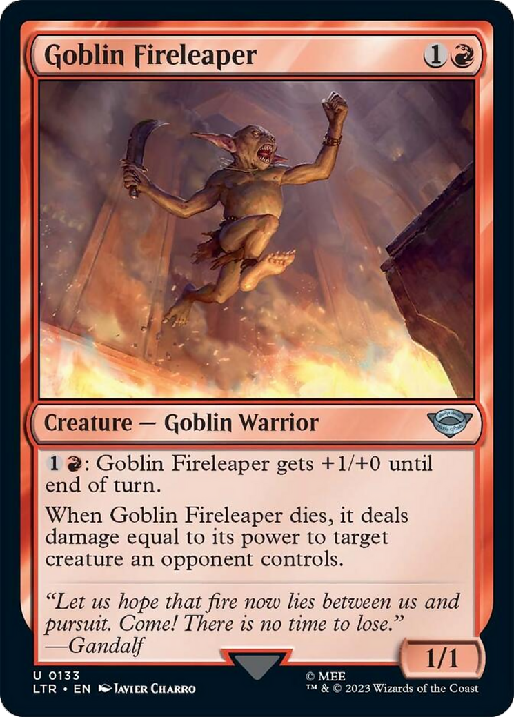 Goblin Fireleaper [The Lord of the Rings: Tales of Middle-Earth] | Jomio and Rueliete's Cards and Comics