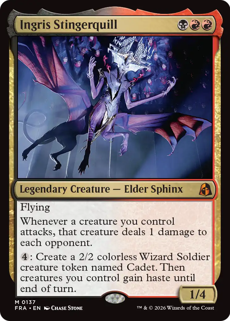 Ingris Stingerquill [Reality Fracture] | Jomio and Rueliete's Cards and Comics