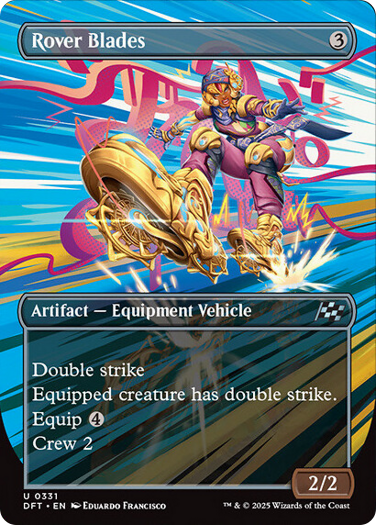 Rover Blades (Borderless) [Aetherdrift] | Jomio and Rueliete's Cards and Comics