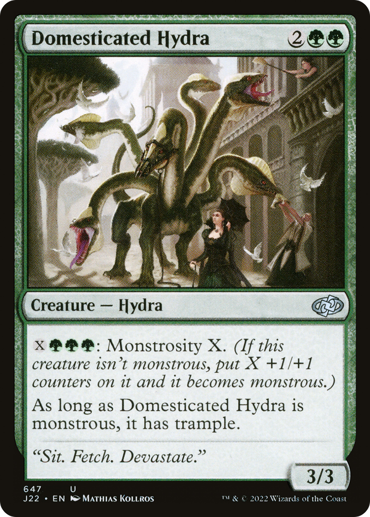 Domesticated Hydra [Jumpstart 2022] | Jomio and Rueliete's Cards and Comics