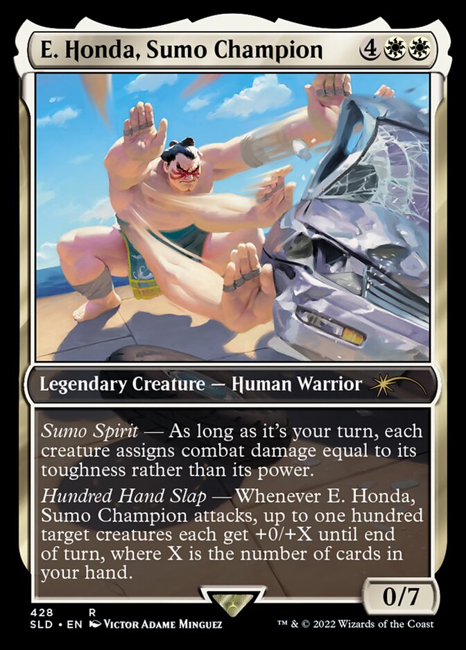 E. Honda, Sumo Champion [Secret Lair Drop Series] | Jomio and Rueliete's Cards and Comics