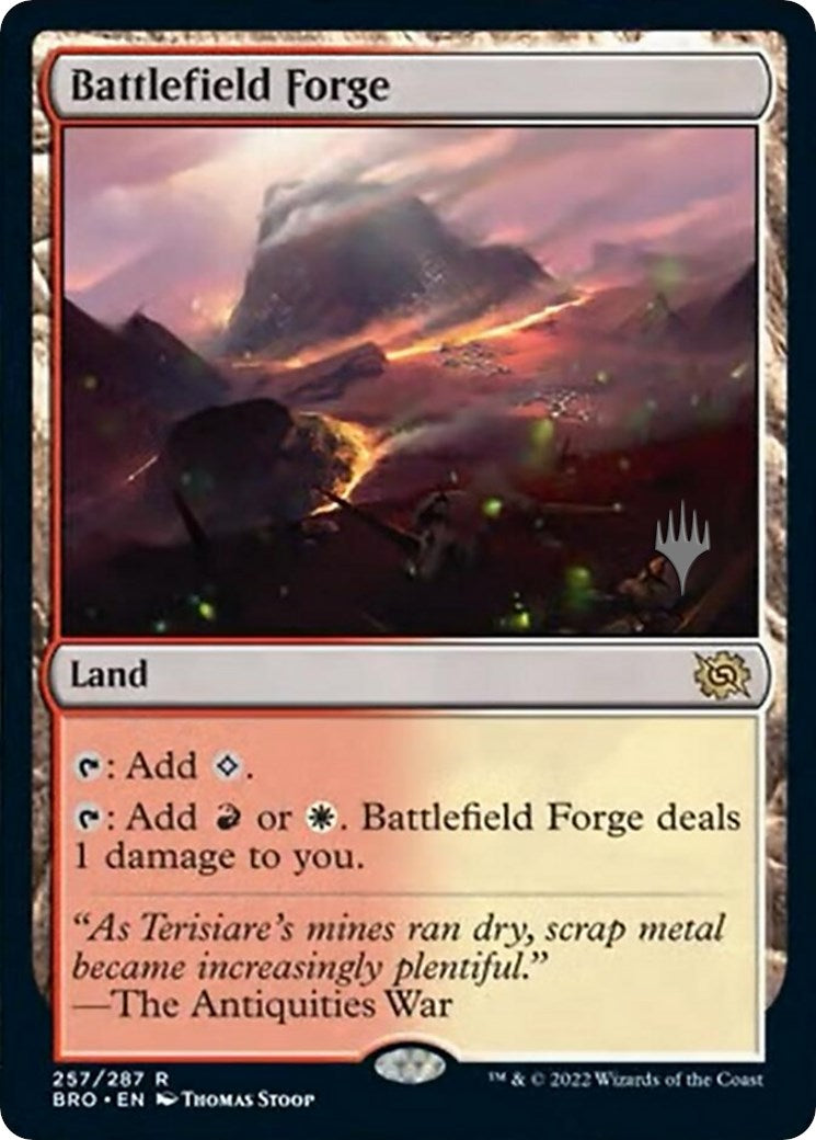 Battlefield Forge (Promo Pack) [The Brothers' War Promos] | Jomio and Rueliete's Cards and Comics