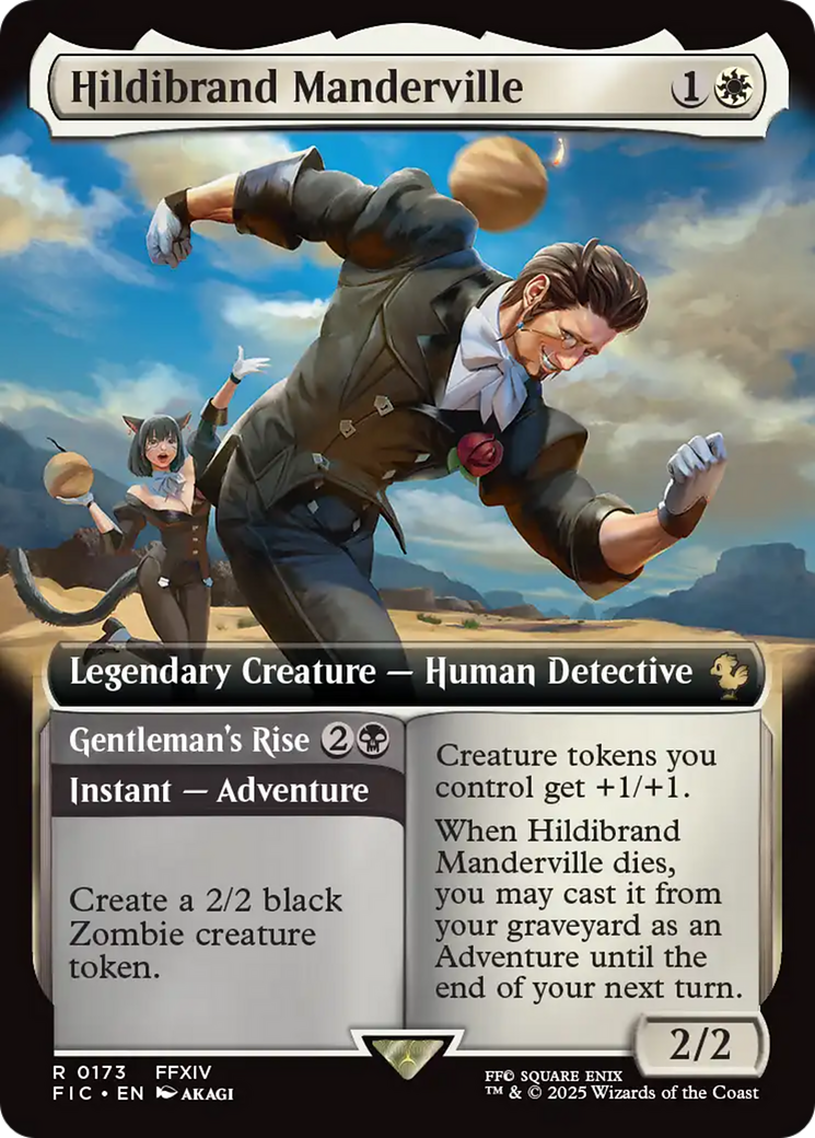 Hildibrand Manderville // Gentleman's Rise (Extended Art) [FINAL FANTASY Commander] | Jomio and Rueliete's Cards and Comics