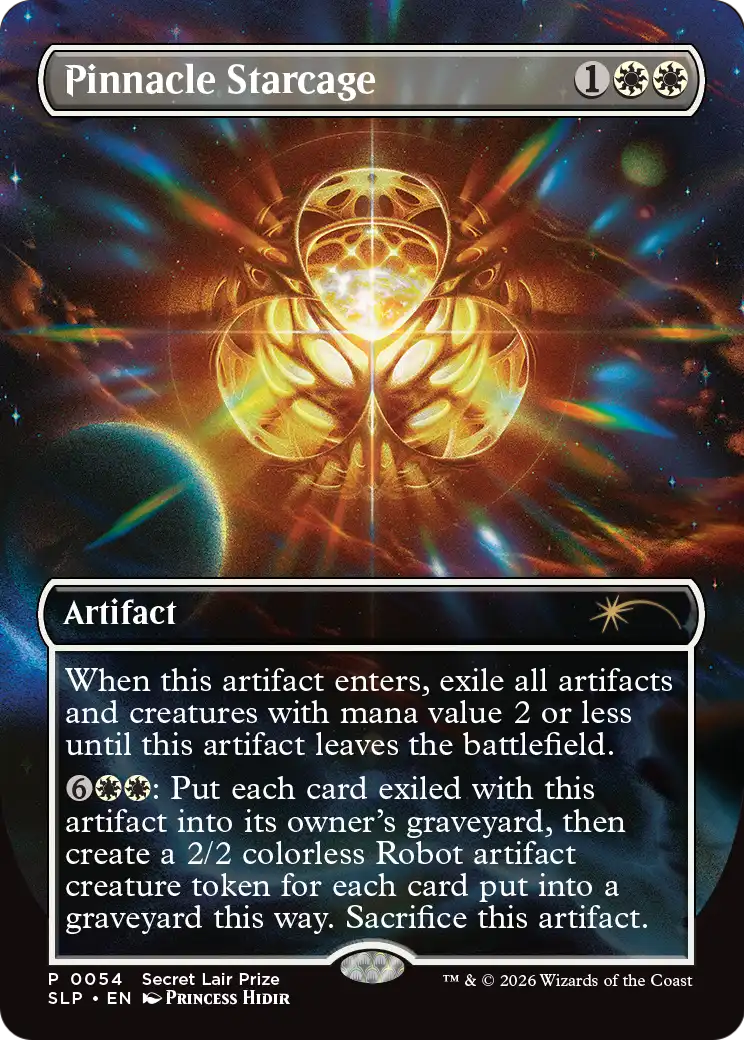 Pinnacle Starcage [Secret Lair Showdown] | Jomio and Rueliete's Cards and Comics