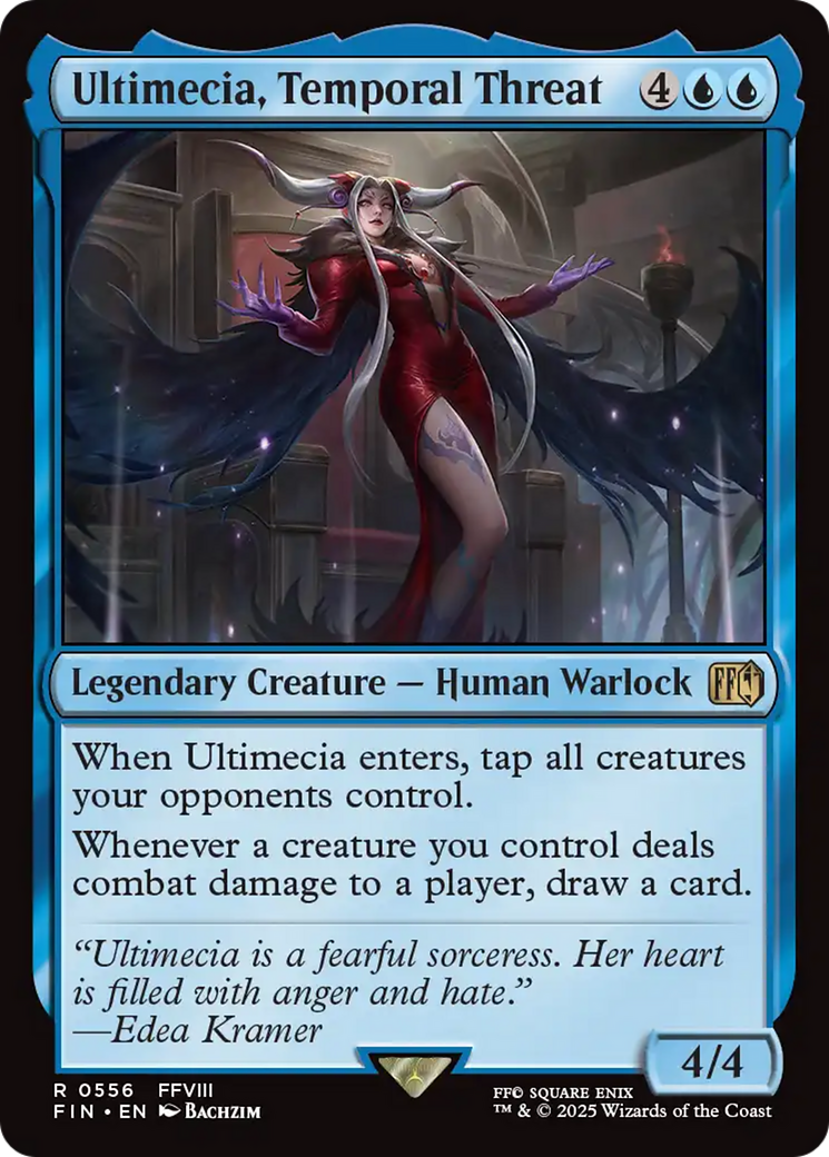 Ultimecia, Temporal Threat [FINAL FANTASY] | Jomio and Rueliete's Cards and Comics