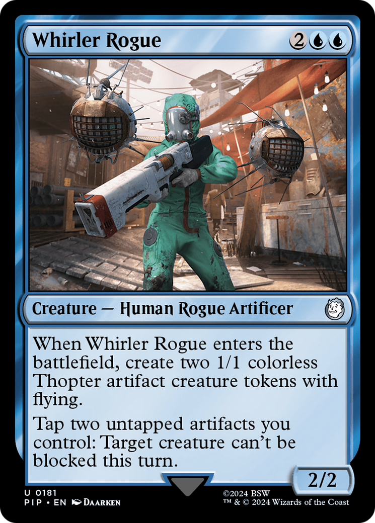 Whirler Rogue [Fallout] | Jomio and Rueliete's Cards and Comics