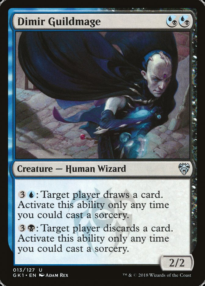 Dimir Guildmage [Guilds of Ravnica Guild Kit] | Jomio and Rueliete's Cards and Comics