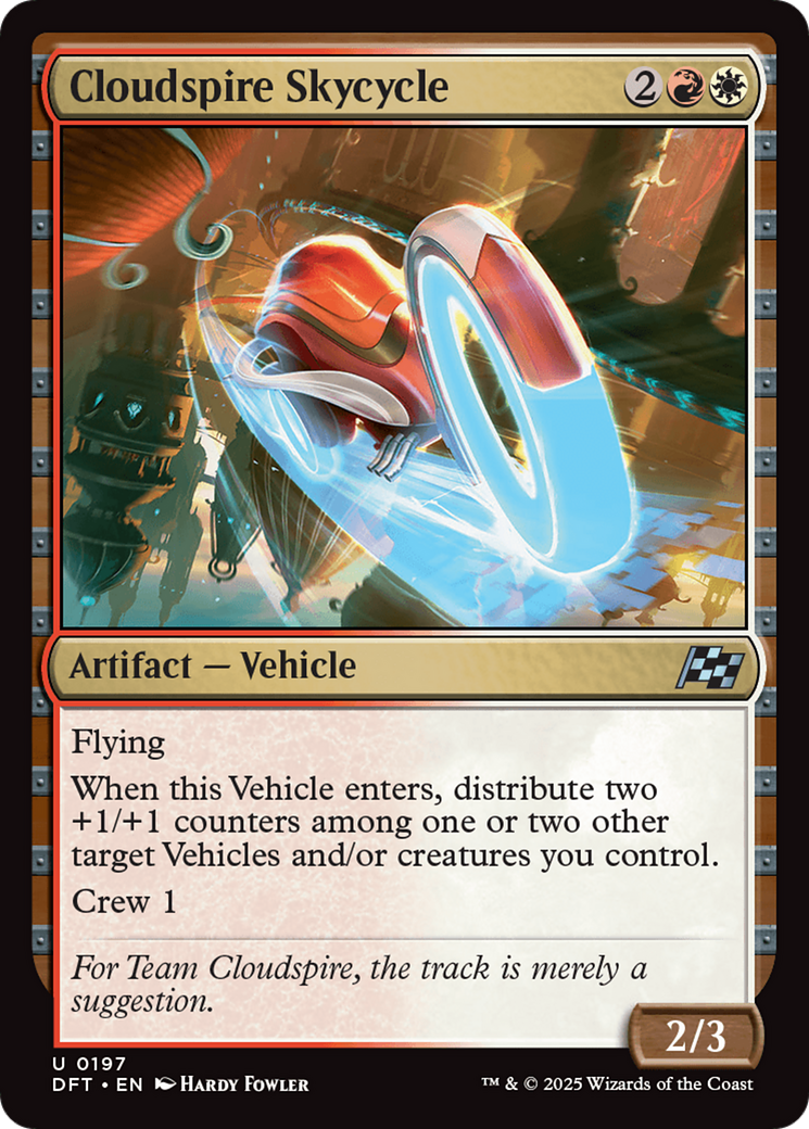 Cloudspire Skycycle [Aetherdrift] | Jomio and Rueliete's Cards and Comics