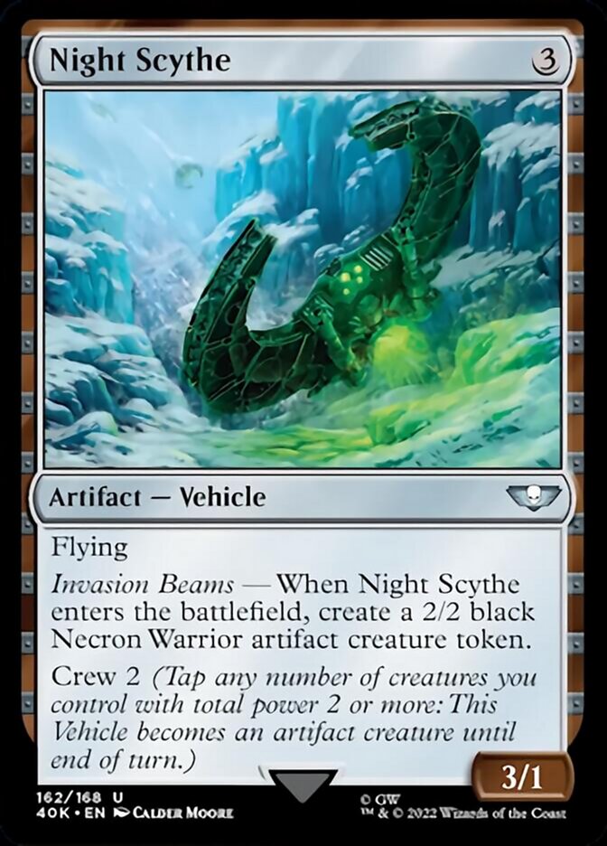 Night Scythe [Warhammer 40,000] | Jomio and Rueliete's Cards and Comics