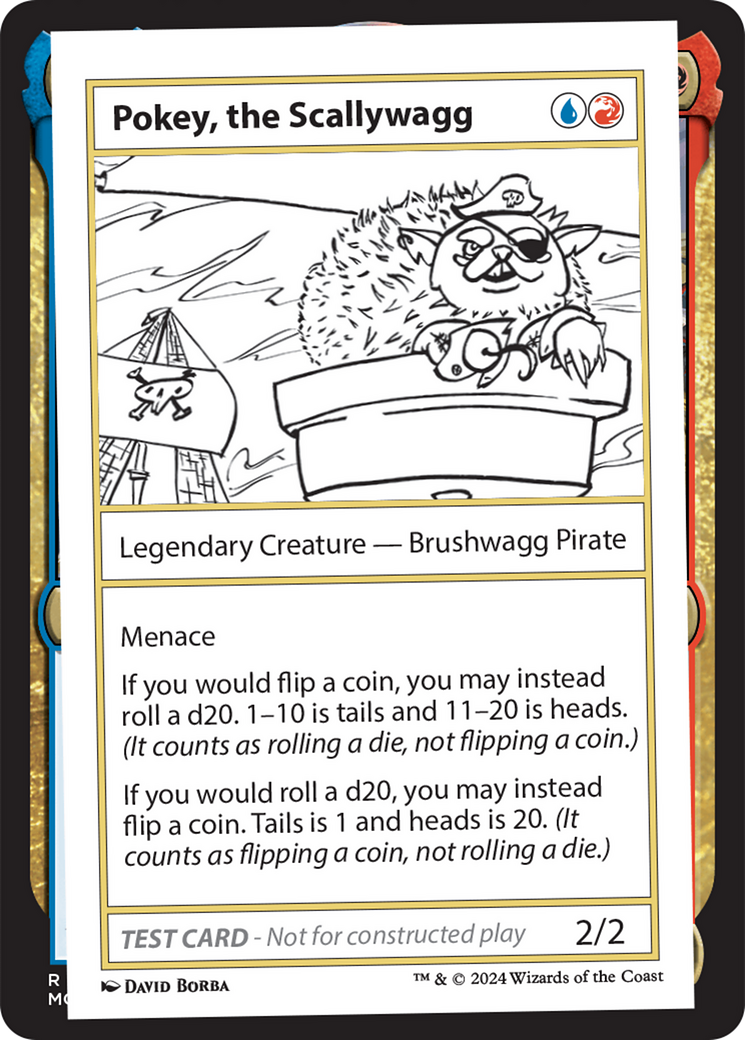 Pokey, the Scallywagg [Mystery Booster 2 Playtest Cards] | Jomio and Rueliete's Cards and Comics