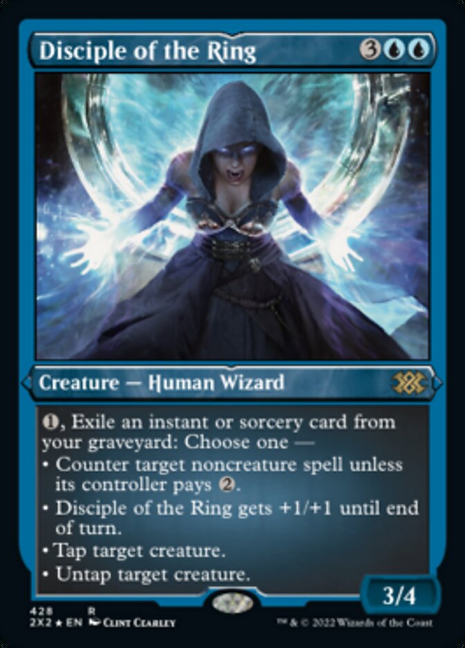 Disciple of the Ring (Foil Etched) [Double Masters 2022] | Jomio and Rueliete's Cards and Comics